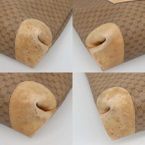 GUCCI Micro GG Supreme Web Sherry Line Bag Pvc Beige 904 002 904 002 - Picture 10 of 12